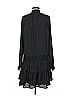 Krisa 100% Polyester Solid Black Casual Dress Size M - photo 2