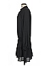 Krisa 100% Polyester Solid Black Casual Dress Size M - photo 5