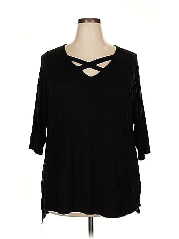 Kim & Cami 3/4 Sleeve T-Shirt (view 1)