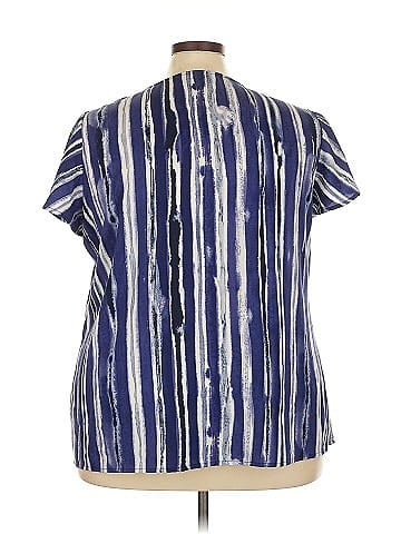 Agnes Orinda Short Sleeve Blouse (view 2)