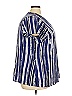 Agnes Orinda 100% Rayon Blue Short Sleeve Blouse Size 3X - photo 3