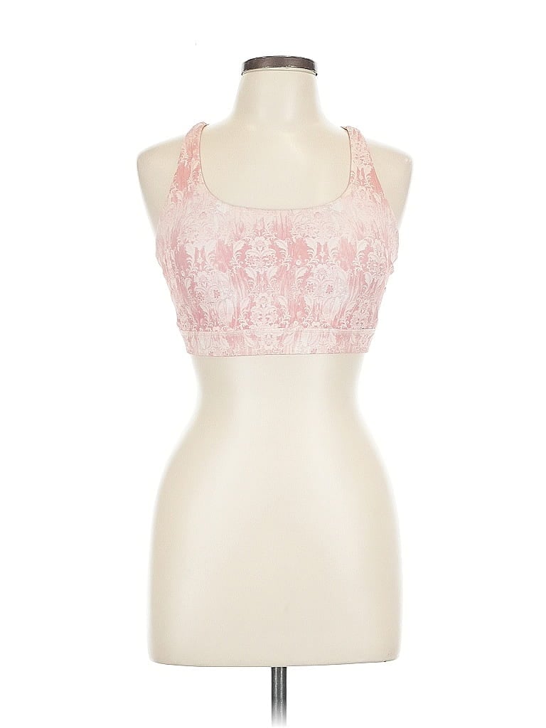 Pre-owned Assorted Brands Tank Top Pink Halter Neckline Tops