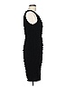 Calvin Klein Solid Black Cocktail Dress Size 10 - photo 4
