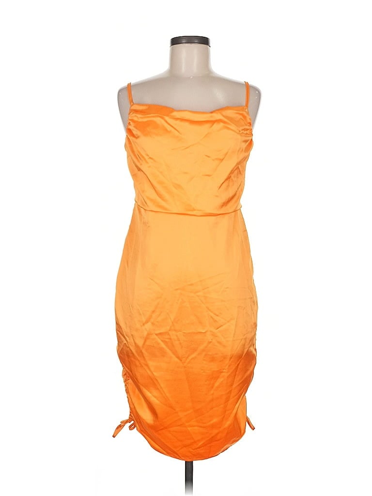 WILD FABLE Pre-owned Cocktail Dress In Orange