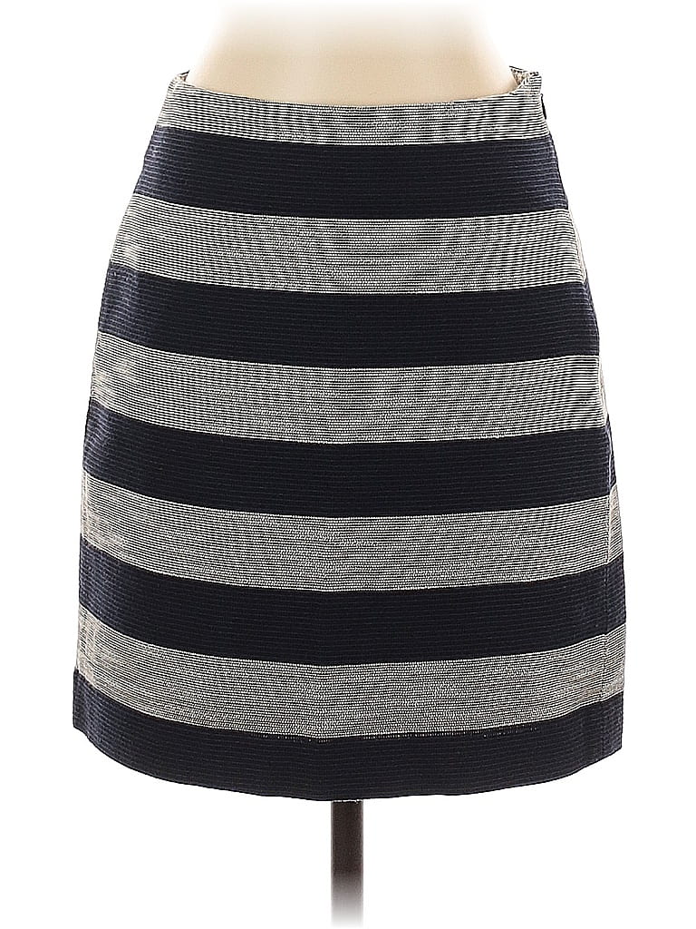 Pre-owned Ann Taylor Loft Casual Skirt In Gray