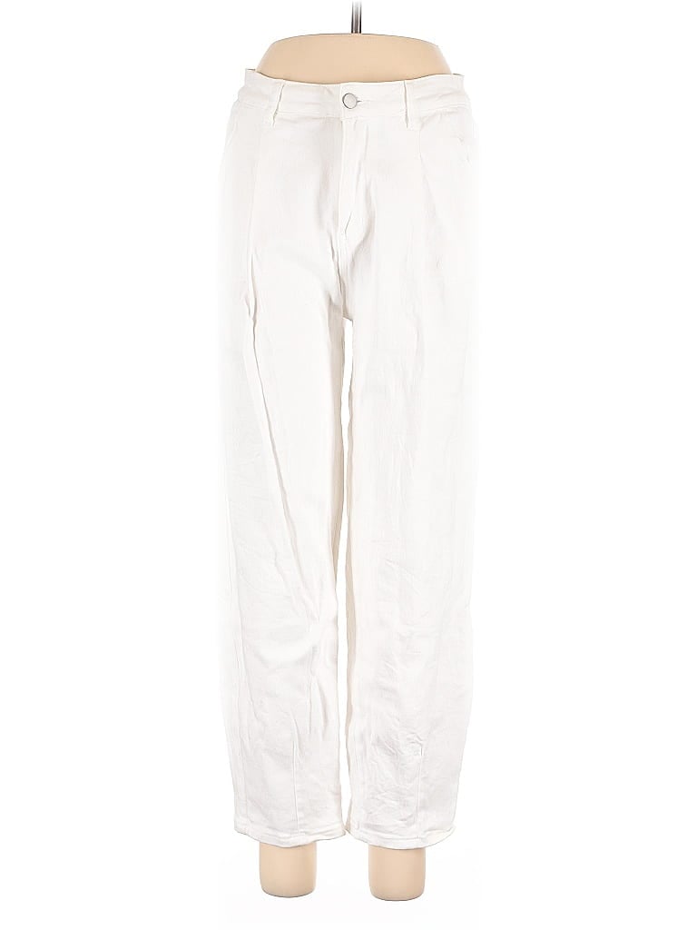 Pre-owned Unbranded Jeans In White