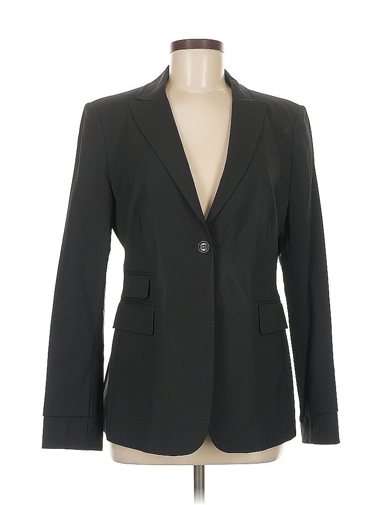 Pre-owned Assorted Brands Blazer Jacket In Black