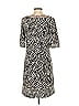 BCBGMAXAZRIA Print Gray Casual Dress Size S - photo 4