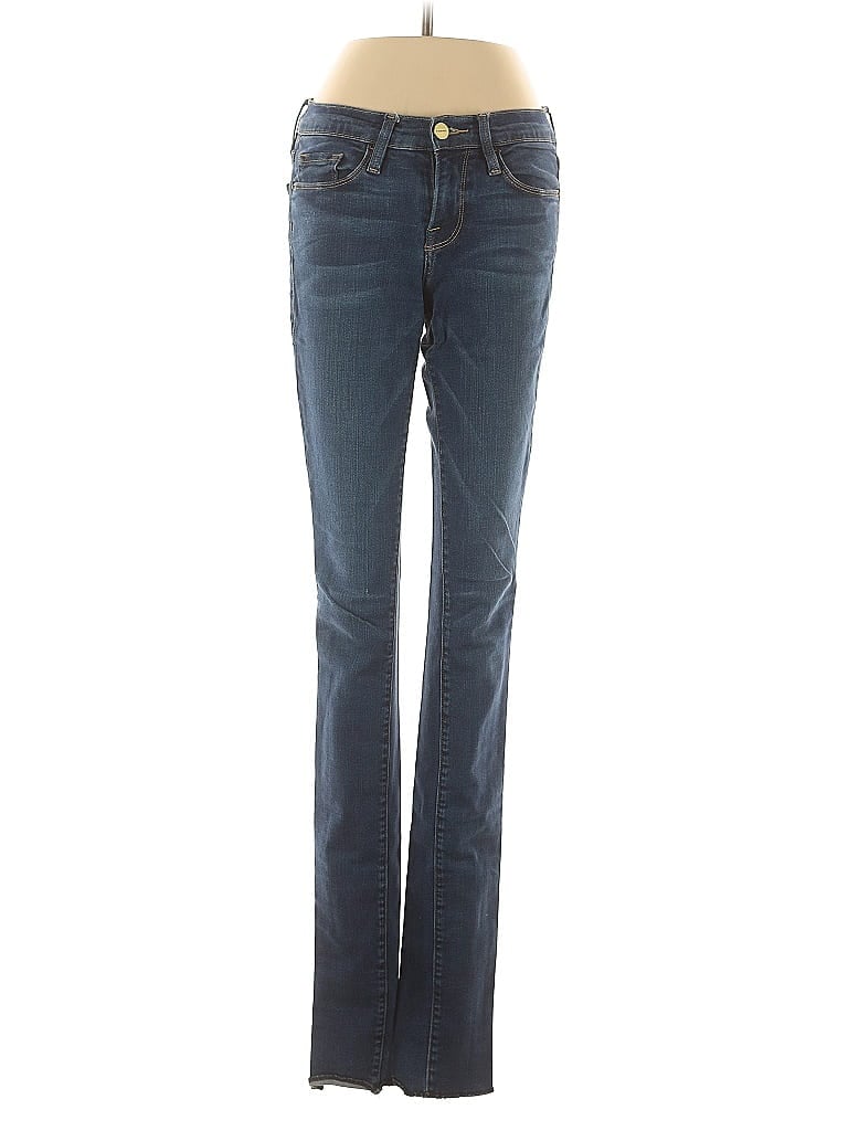 Pre-owned Frame Jeans In Blue