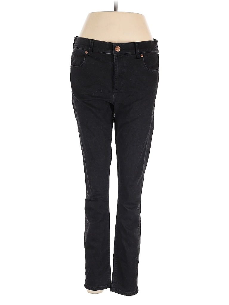 Pre-owned Ann Taylor Loft Jeans In Black