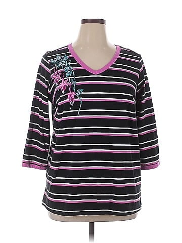 Bob Mackie 3/4 Sleeve T-Shirt (view 1)