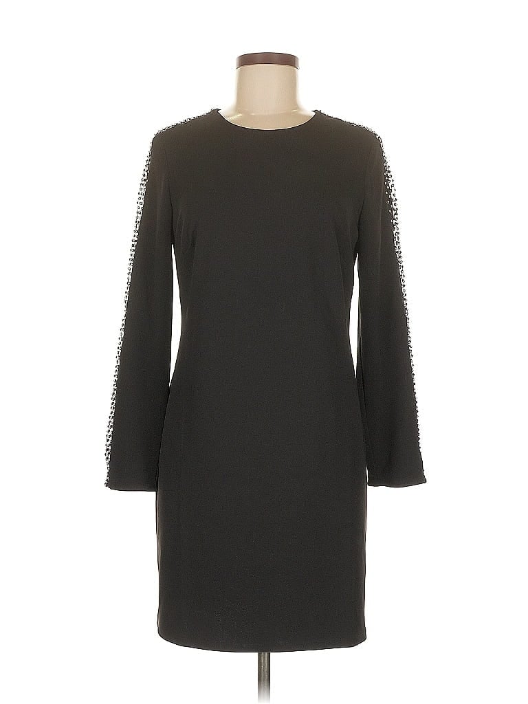 Pre-owned Julia Jordan Cocktail Dress In Gray