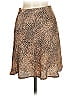 She + Sky Animal Print Tan Casual Skirt Size M - photo 2