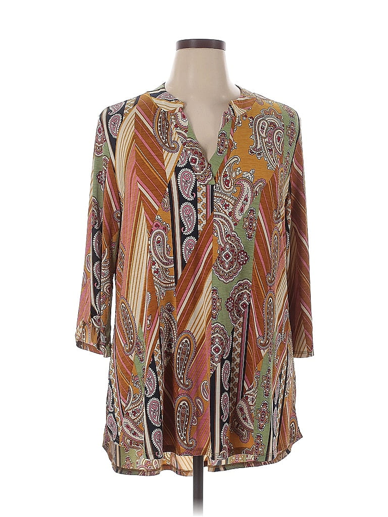 Honeyme Tan Casual Dress Size XL - photo 1