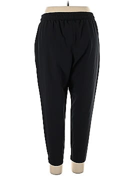 Skora Solid Black Casual Pants Size S