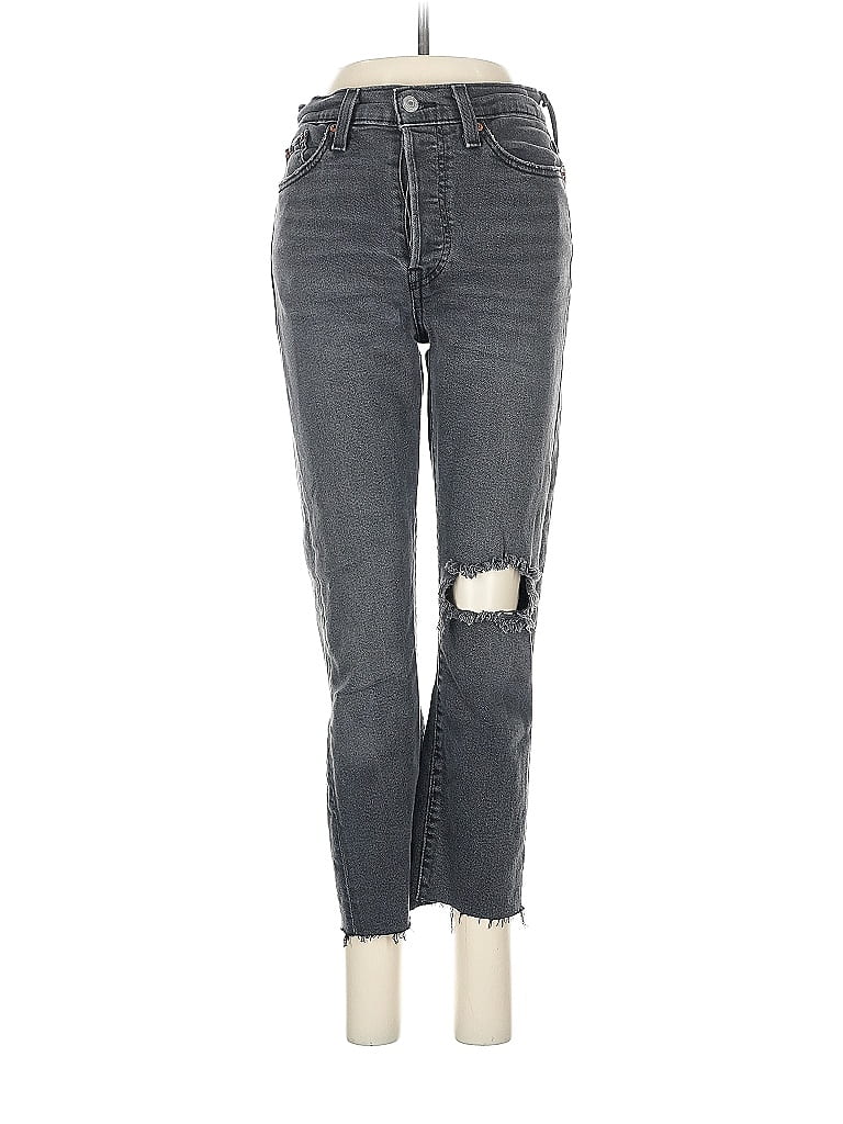 Pre-owned Levi's Jeans In Gray