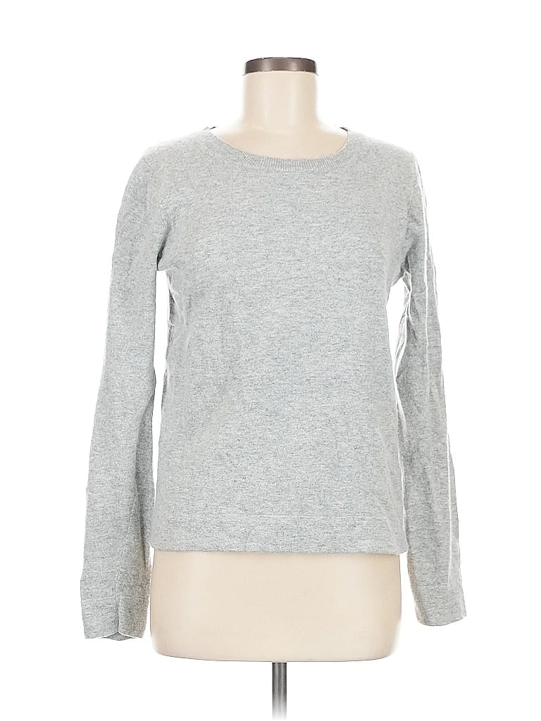 Pre-owned J.crew Factory Store Pullover Sweater In Gray