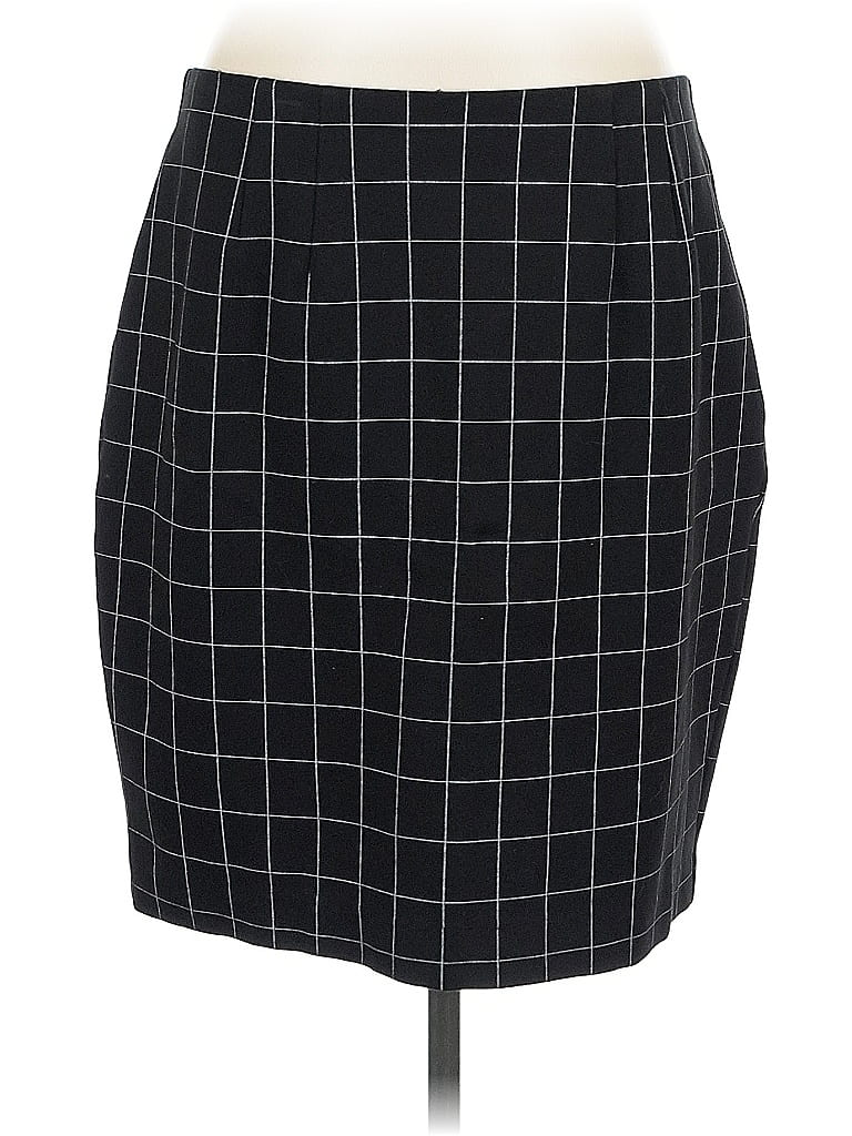 Pre-owned Amanda + Chelsea Formal Skirt In Black