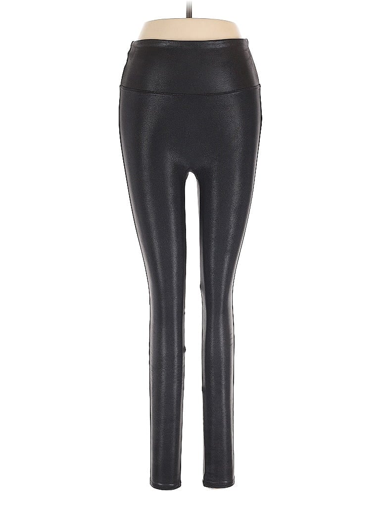 Pre-owned Spanx Active Pants In Black