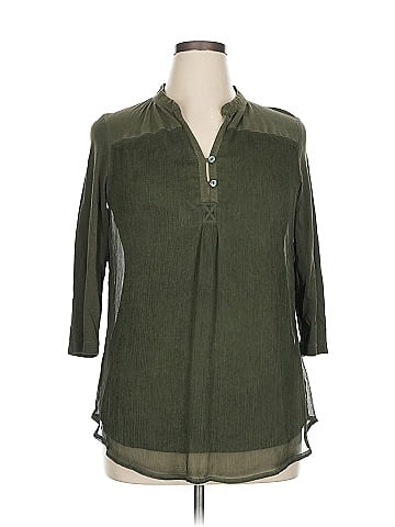 Coldwater Creek 3/4 Sleeve Blouse (view 1)