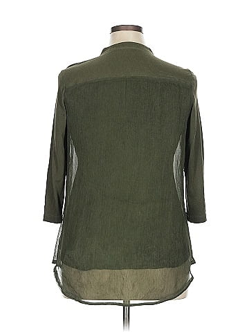 Coldwater Creek 3/4 Sleeve Blouse (view 2)