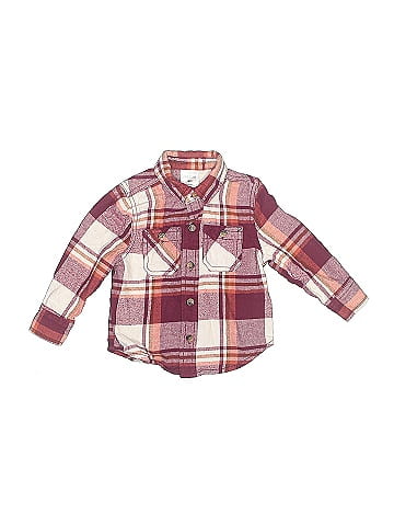 Okie Dokie Long Sleeve Button-Down Shirt (view 1)