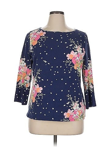 Talbots Outlet 3/4 Sleeve T-Shirt (view 1)