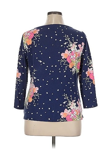Talbots Outlet 3/4 Sleeve T-Shirt (view 2)