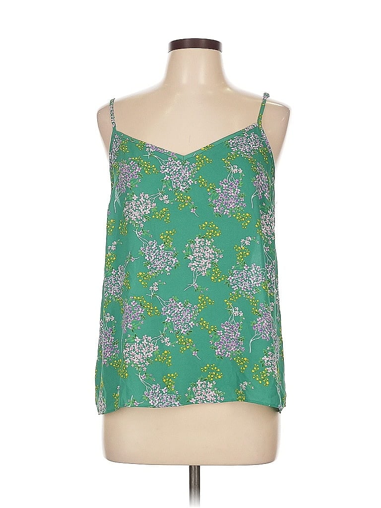 Pre-owned Primark Sleeveless Top Green Sweetheart Neckline Tops