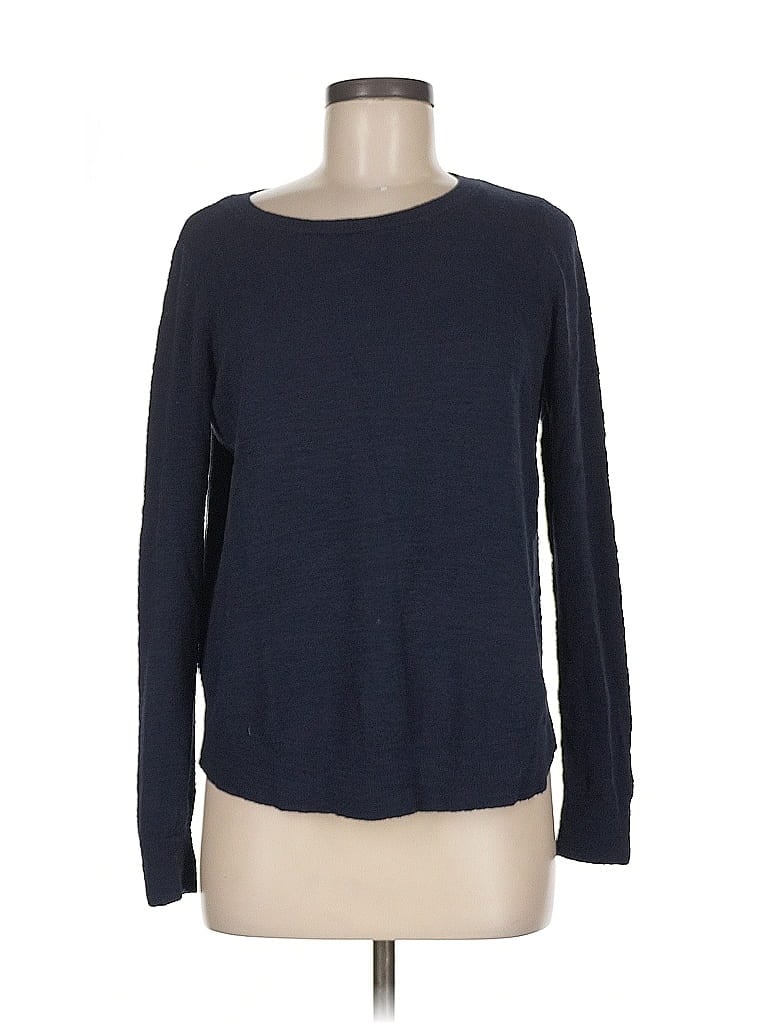 Pre-owned Ann Taylor Loft Pullover Sweater In Blue