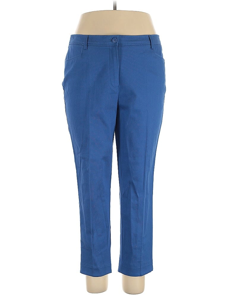 Click to view more detailed imagery on our partner's website Pre-owned Anne Klein Casual Pants In Blue