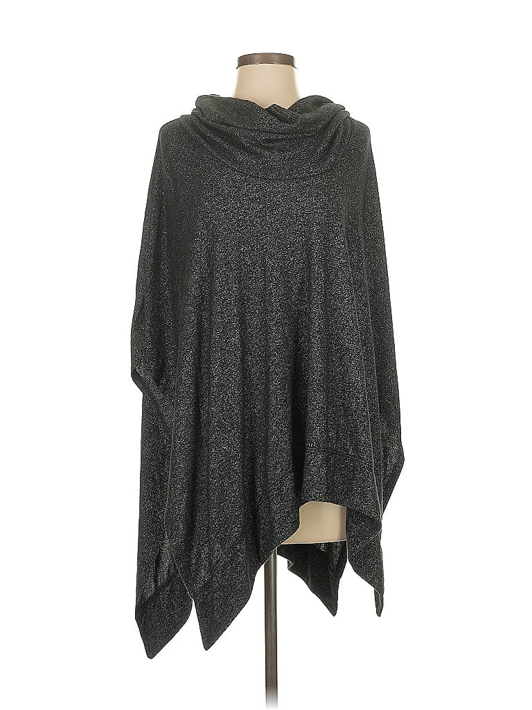 Click to view more detailed imagery on our partner's website Pre-owned White House Black Market Poncho In Gray