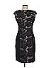 Patra 100% Polyester Camo Black Cocktail Dress Size 6 - photo 2