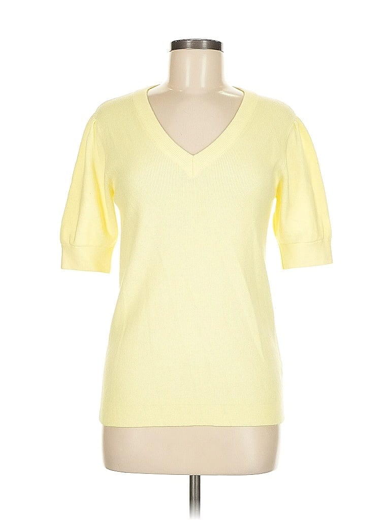 Pre-owned Unbranded Cardigan Sweater In Yellow