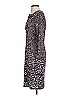 BCBGMAXAZRIA Print Blue Cocktail Dress Size XS - photo 5