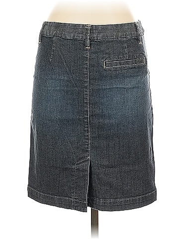 Converse One Star Denim Skirt (view 2)