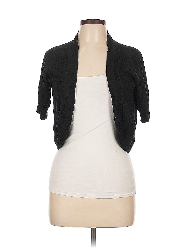 Click to view more detailed imagery on our partner's website Pre-owned Dressbarn Cardigan Sweater In Black