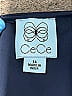 CeCe Solid Blue Casual Dress Size 14 - photo 6