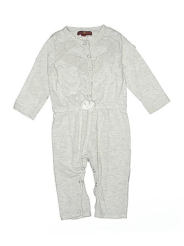 7 For All Mankind Long Sleeve Onesie (view 1)