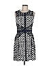 Just... Taylor Argyle Blue Casual Dress Size 8 - photo 1