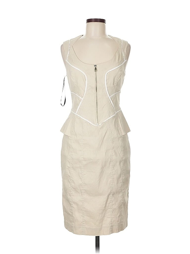 Click to view more detailed imagery on our partner's website Pre-owned Bebe Cocktail Dress In White