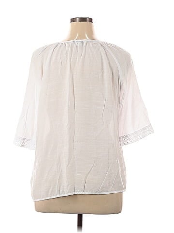 Counterparts 3/4 Sleeve Blouse (view 2)