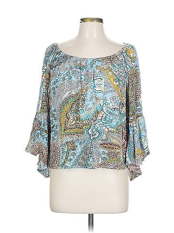 Papillon 3/4 Sleeve Blouse (view 1)