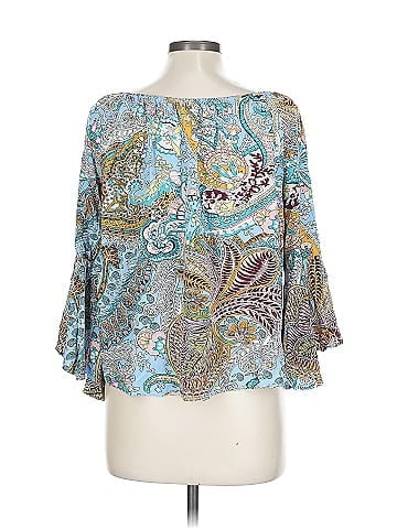 Papillon 3/4 Sleeve Blouse (view 2)