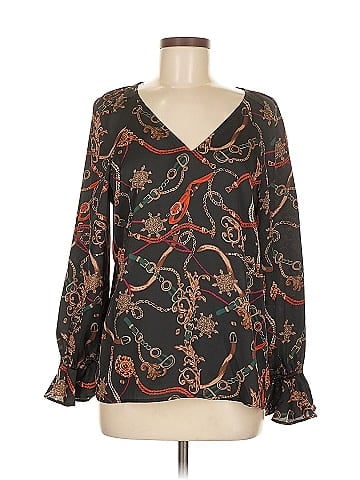 Bar III Long Sleeve Blouse (view 1)