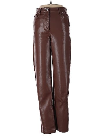 Wilfred Faux Leather Pants (view 1)