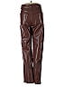 Wilfred 100% Polyurethane Brown Faux Leather Pants Size 00 - photo 2