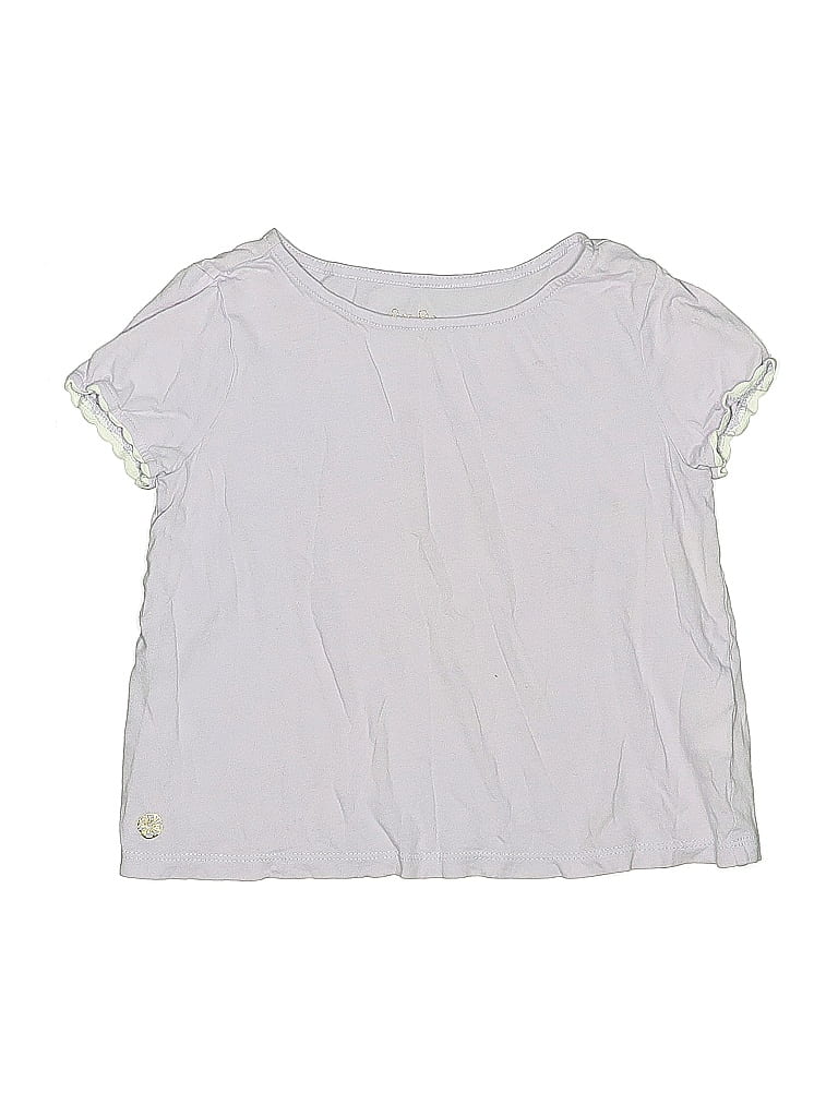 Pre-owned Lilly Pulitzer Kids' Short Sleeve T-shirt In Purple