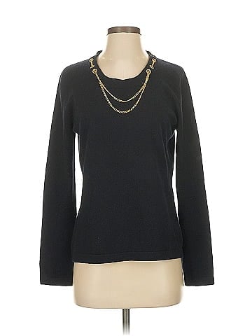St. John Cashmere Pullover Sweater (view 1)