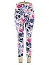 Balance Collection Floral Blue Leggings Size L - photo 1